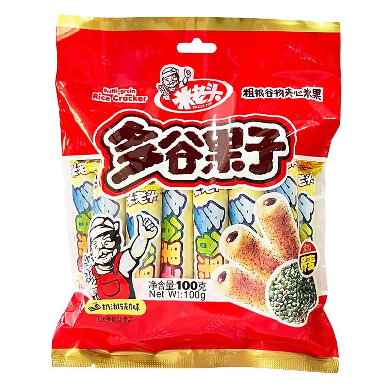米老头多谷果子米棒膨化巨好吃