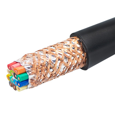 RVVP多芯纯铜屏蔽线0.12-2.5平方