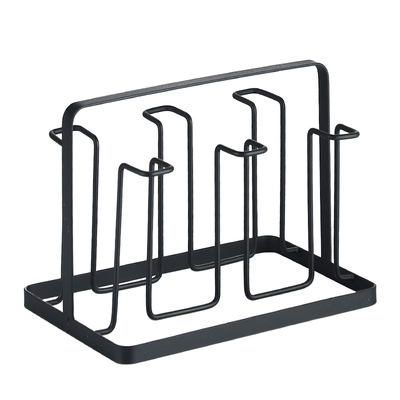 玻璃杯收纳置物架客厅倒挂沥水盘