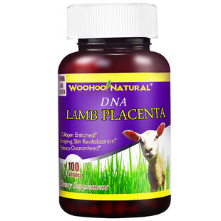 美国进口口服复合羊胎素胶囊卵巢保养子宫保健品胎盘精华胶原蛋白