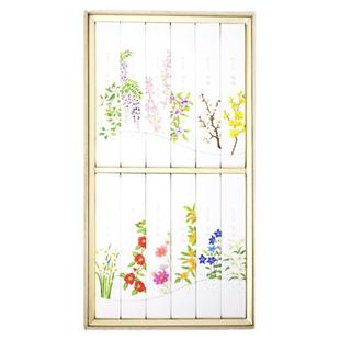 日本龟山 月の花礼盒 桂花白梅栀子线香底座香薰家用放松精神礼品