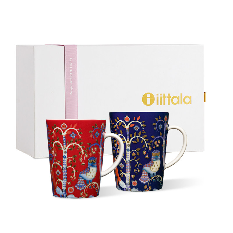 【结婚礼物】芬兰伊塔拉iittala魔幻森林陶瓷马克杯水杯情侣杯子z