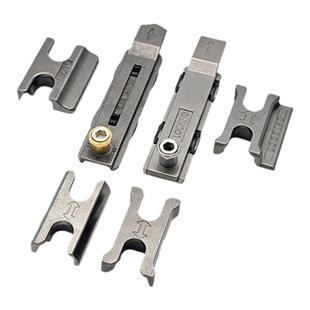 断桥铝合金门窗锁点套装防撬静音窗户锁扣平开窗锁块两点锁传动杆