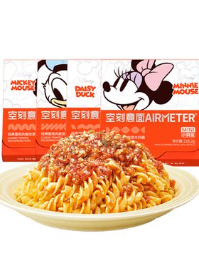 空刻儿童意面迪士尼番茄肉酱意大利面速食早餐2盒装
