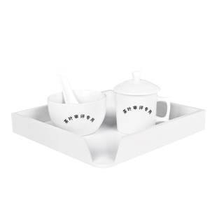 茶叶审评杯套装国标评审杯审评盘评审服男女款白大褂定制logo茶服