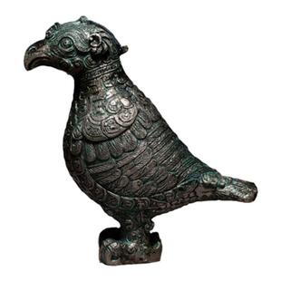 河北博物院国宝回家子乍弄鸟尊摆件博物馆纪念文物文创礼品树脂