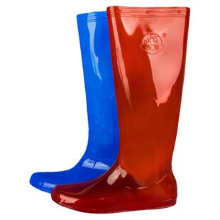 先强206水田鞋春秋季新款女士男士水鞋纯色防滑户外工作耕田雨鞋