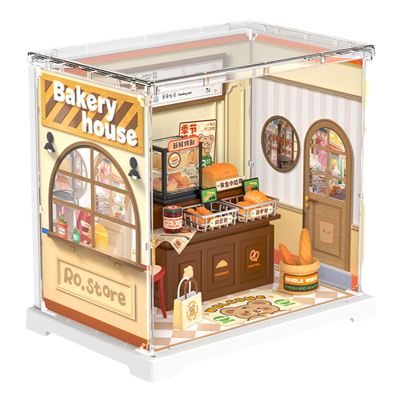 若态若来超级世界miniDIY手工小屋迷你微缩模型拼装儿童礼物男女