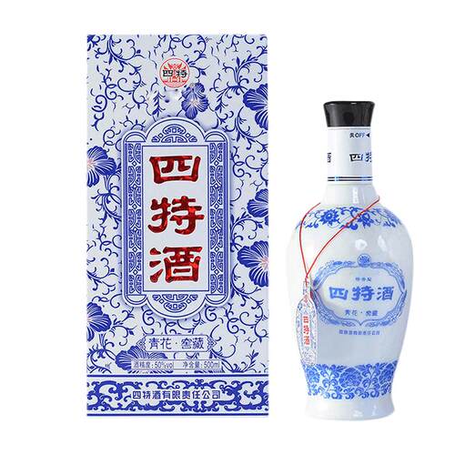 江西四特酒青花窖藏50度特香型白酒家宴实惠口粮酒