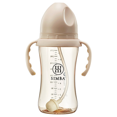 小狮王辛巴PPSU耐摔进口吸管奶瓶