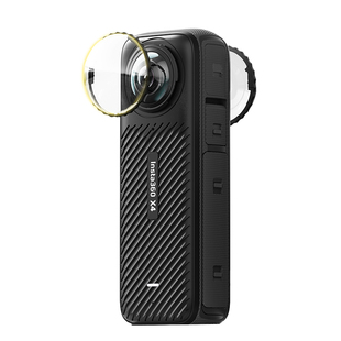 aMagisn阿迈适用影石Insta360 X4镜头高级保护镜可拆玻璃保护镜配件