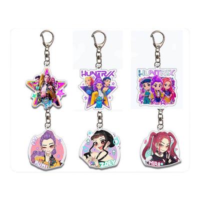 HUNTRIX猎魔女团亚克力钥匙扣ins