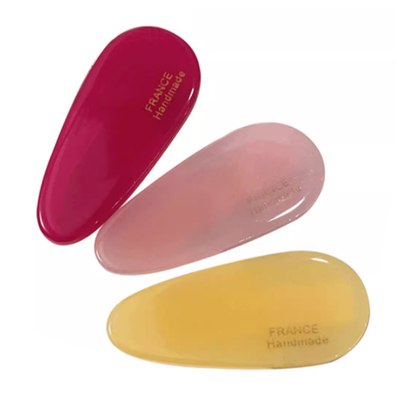 可爱油画笔触~3个夹子头饰发夹