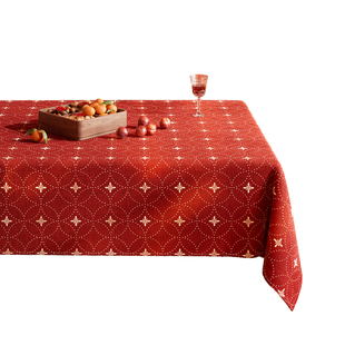 防水防油免洗桌布红色餐桌布2026新款喜庆家用茶几台布轻奢高级感
