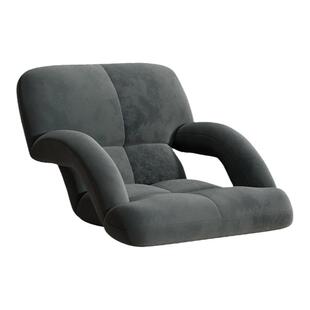 懒人坐垫地上靠垫一体飘窗折叠椅垫子床上日式小沙发榻榻米带靠背