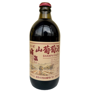 小聚山葡萄酒8度微醺甜型500ml
