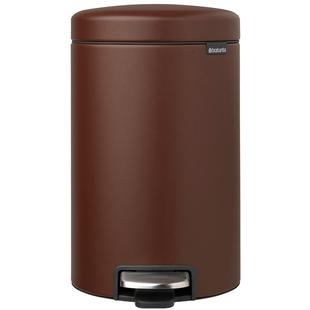 brabantia柏宾士脚踏垃圾桶12L不锈钢进口带盖卧室书房家用卫生桶