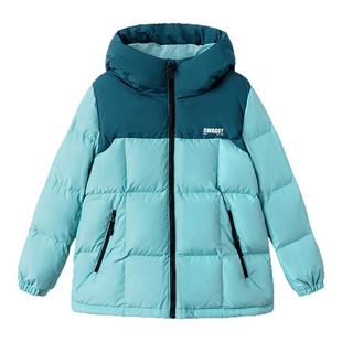 巴拉巴拉男童羽绒服儿童加厚外套男孩连帽2025冬季新款宝宝童装小