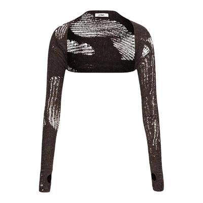 地貌袖衫针织时尚女春季