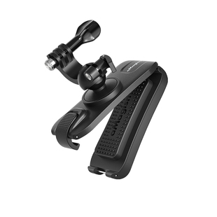 aMagisn阿迈无级万向背包夹Insta360 X5/DJI OSMO/GoPro第一人称视角可调节快拆背包夹肩带夹配件