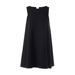 初恋小白裙 HAUTE FANCIES后构想｜纯白空气层宽松绑带无袖连衣裙