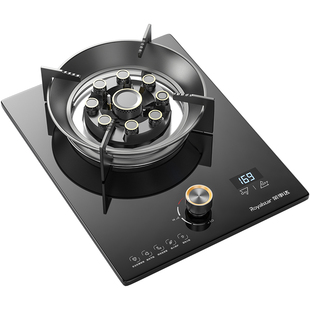 荣事达燃气灶单灶煤气灶嵌入式家用节能猛火灶液化气灶台式煤气炉