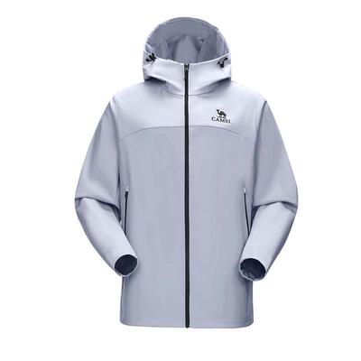 骆驼户外单层冲锋软壳衣外套情侣