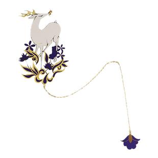 九色鹿金属镂空书签纪念礼物学生老师开学礼文艺纪念意义敦煌壁画甘肃省博物馆文创