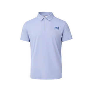 HELLY HANSEN/HH 25秋情侣款轻户外凉感舒适速干半拉连短袖POLO衫
