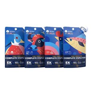 毛球殿下EK猫咪主食餐包170g猫粮鸡鸭牛肉成猫幼猫湿粮咕噜酱猫条