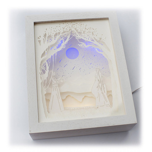 魔道周边纸雕灯魏无羡蓝忘机忘羡鬼将军温宁夷陵老祖小夜灯现货