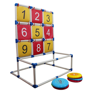 飞盘九宫格训练网掷准网练习网兜投掷网户外马年年会运动团建道具