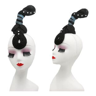 新款古典舞莲鼓越歌行舞蹈群舞头饰艺考舞蹈表演成人演出舞蹈发饰