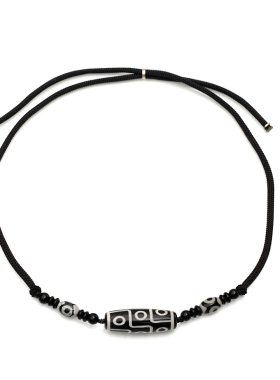 编织男女天珠设计项链