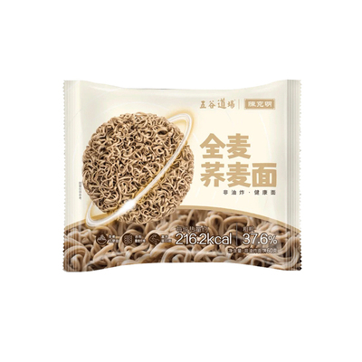 五谷道场全麦荞麦面0脂肪