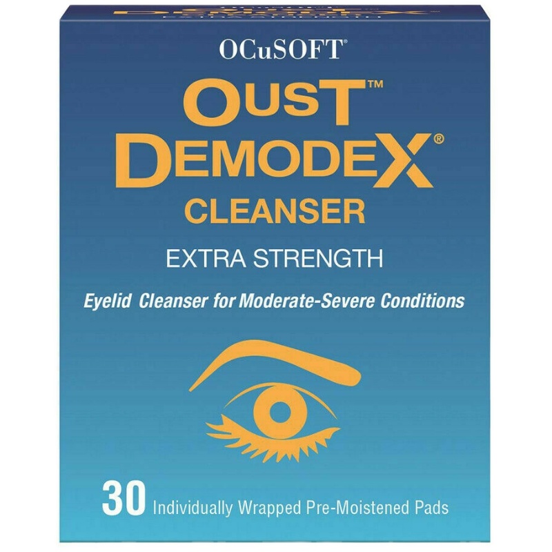 OCuSOFT除螨眼睛清洁缘螨净棉片