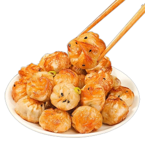 拇指生煎包早餐半成品速食水生煎包儿童商用特色小吃空气炸锅食材