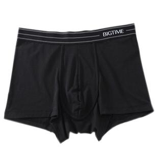大bigtime时代内裤男女正品平角三角莫代尔舒适高弹中腰纯色简约