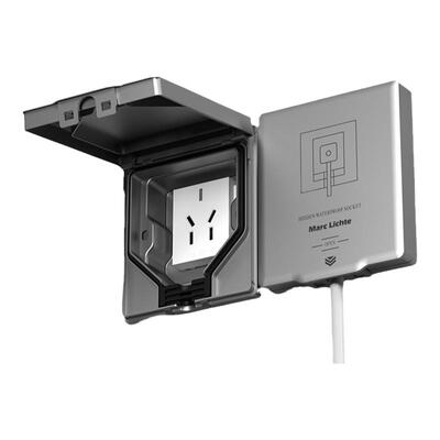 IP55级户外防水墙壁插座面板