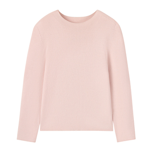 【新品】全棉时代儿童毛衣打底衫女童针织衫秋冬新款保暖棉线衣