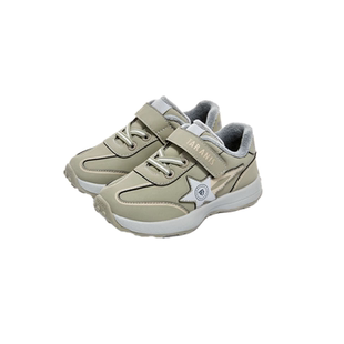 泰兰尼斯童鞋2025冬季新款男童加绒保暖运动鞋防滑软底儿童跑步鞋