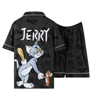 男士睡衣男款夏季纯棉2026新款短袖夏天薄款大码青少年家居服套装