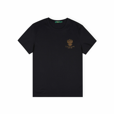 【抑菌+100%棉】Raidy Boer/雷迪波尔2025年春男烫钻短袖T恤7060