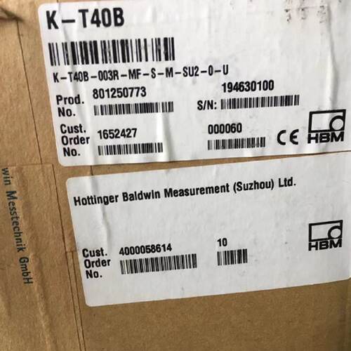 议价德国HBM原装K-T40B-003R-MF-S-M-SU2-0-U 801250773 19463010