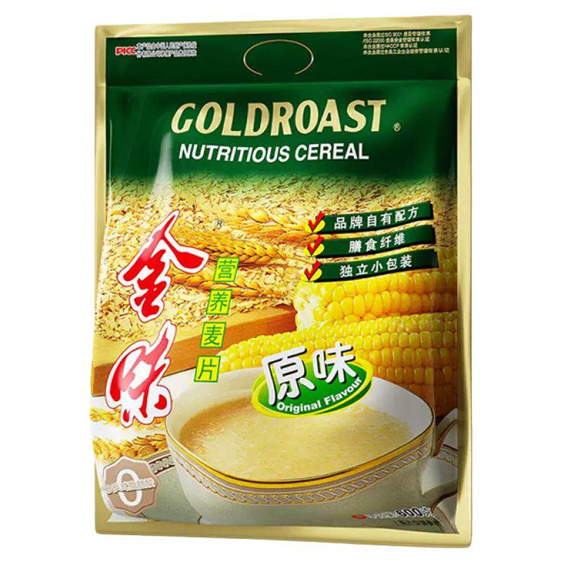 金味营养麦片原味家庭装50小包