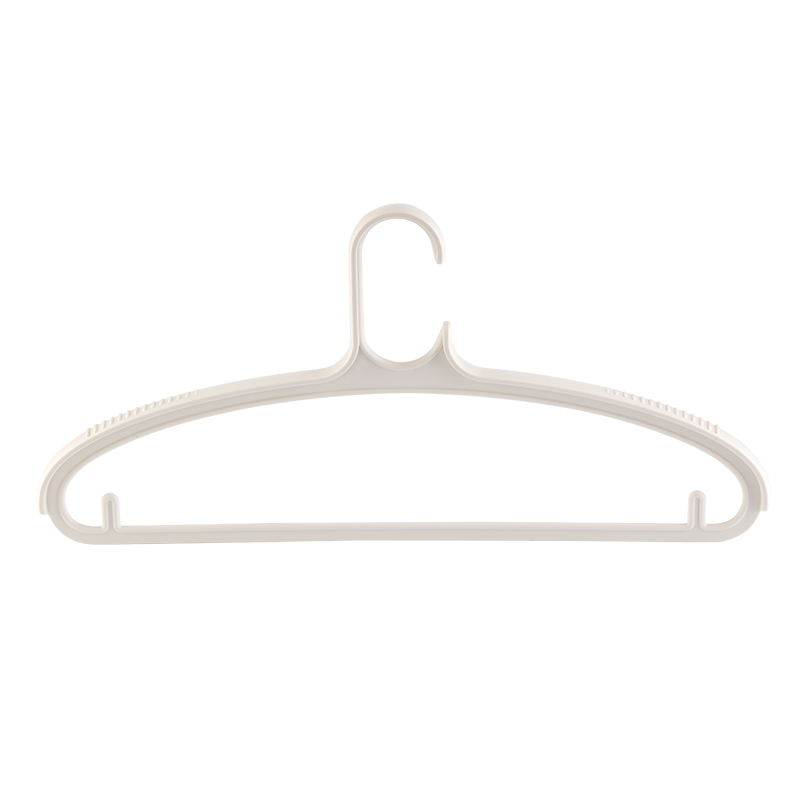 茶花无痕宽肩塑料衣架加粗加宽挂衣服架子家用宿舍学生衣架挂衣架