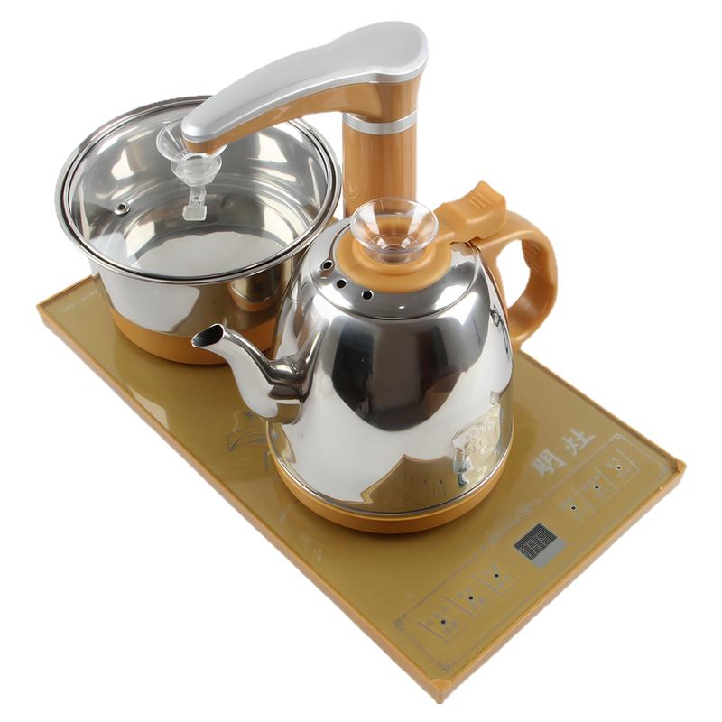明灶主机配件自动上水电茶炉电热水壶茶盘茶桌台嵌两用烧水壶方灶