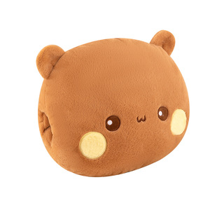 一二布布大头手暖不充电抱枕毛绒玩具沙发卧室靠枕玩偶情侣礼物