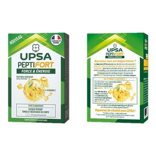 法国UPSA多肽肌肉增强片on增肌恢复肌肉力量植物多肽安全增肌60粒