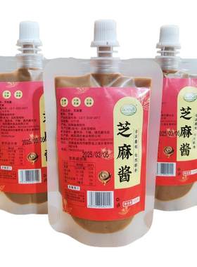 纯芝麻酱二八酱100克袋装